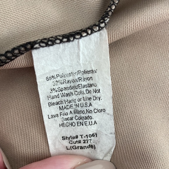 Strapless Peplum Top - Picture 5 of 5